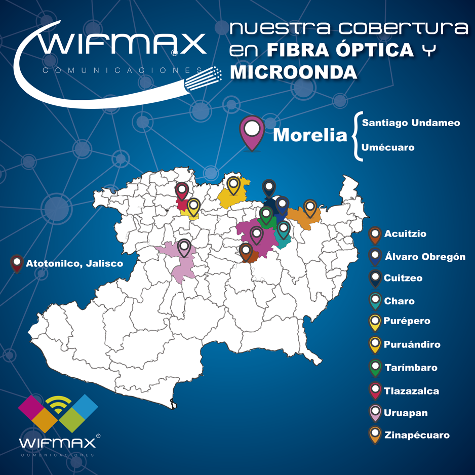 Cobertura Cd. Morelia Wifmax